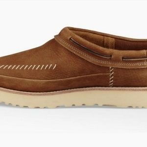 UGG NUBUCK CAMPFIRE Leather SLIP-ON Energ CHESTNUT